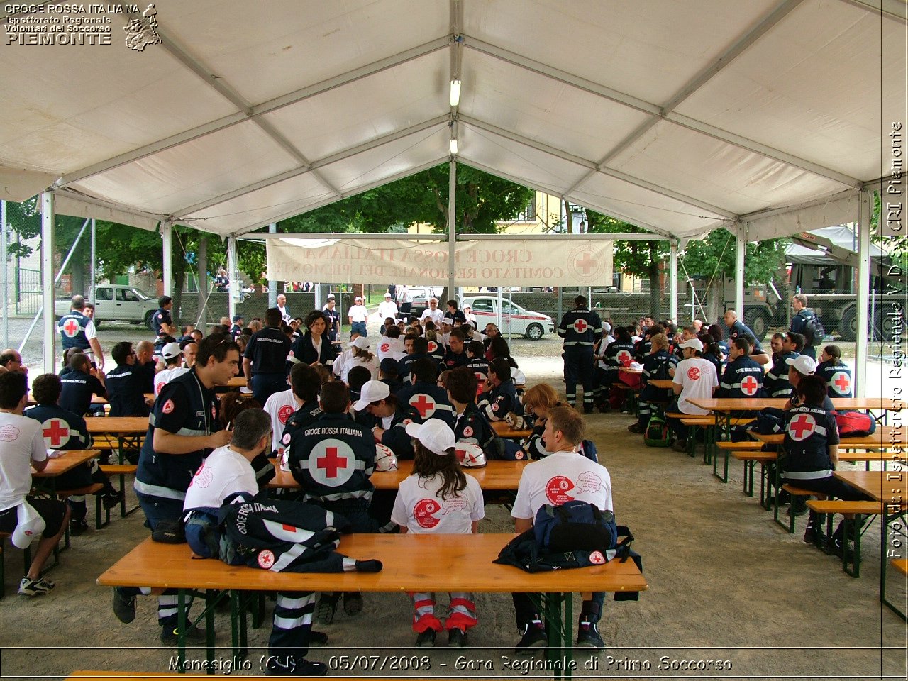 Monesiglio (CN)  - 05/07/2008 - Gara Regionale di Primo Soccorso -  Croce Rossa Italiana - Ispettorato Regionale Volontari del Soccorso Piemonte