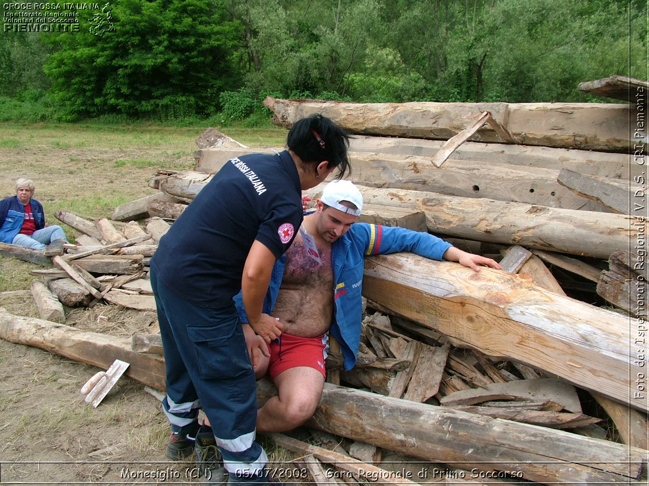 Monesiglio (CN)  - 05/07/2008 - Gara Regionale di Primo Soccorso -  Croce Rossa Italiana - Ispettorato Regionale Volontari del Soccorso Piemonte