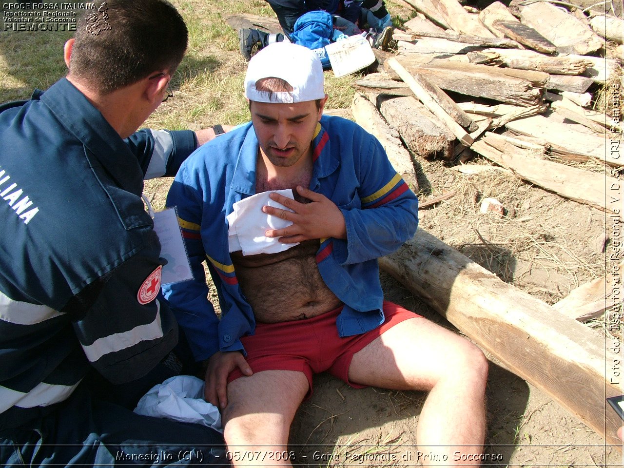 Monesiglio (CN)  - 05/07/2008 - Gara Regionale di Primo Soccorso -  Croce Rossa Italiana - Ispettorato Regionale Volontari del Soccorso Piemonte
