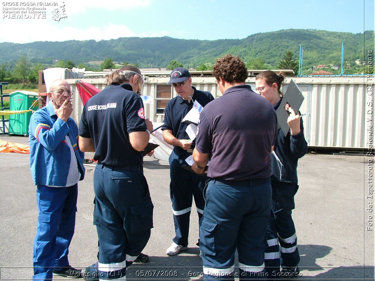 Monesiglio (CN)  - 05/07/2008 - Gara Regionale di Primo Soccorso -  Croce Rossa Italiana - Ispettorato Regionale Volontari del Soccorso Piemonte