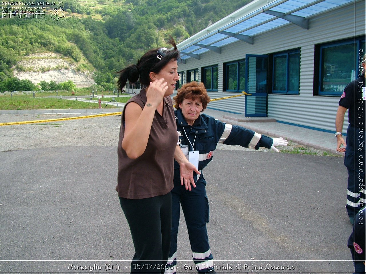 Monesiglio (CN)  - 05/07/2008 - Gara Regionale di Primo Soccorso -  Croce Rossa Italiana - Ispettorato Regionale Volontari del Soccorso Piemonte