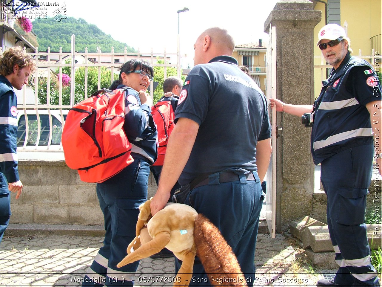 Monesiglio (CN)  - 05/07/2008 - Gara Regionale di Primo Soccorso -  Croce Rossa Italiana - Ispettorato Regionale Volontari del Soccorso Piemonte