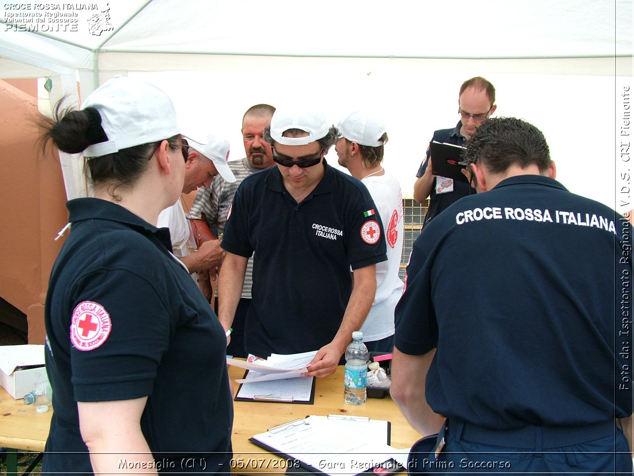 Monesiglio (CN)  - 05/07/2008 - Gara Regionale di Primo Soccorso -  Croce Rossa Italiana - Ispettorato Regionale Volontari del Soccorso Piemonte