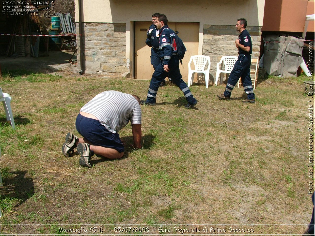 Monesiglio (CN)  - 05/07/2008 - Gara Regionale di Primo Soccorso -  Croce Rossa Italiana - Ispettorato Regionale Volontari del Soccorso Piemonte