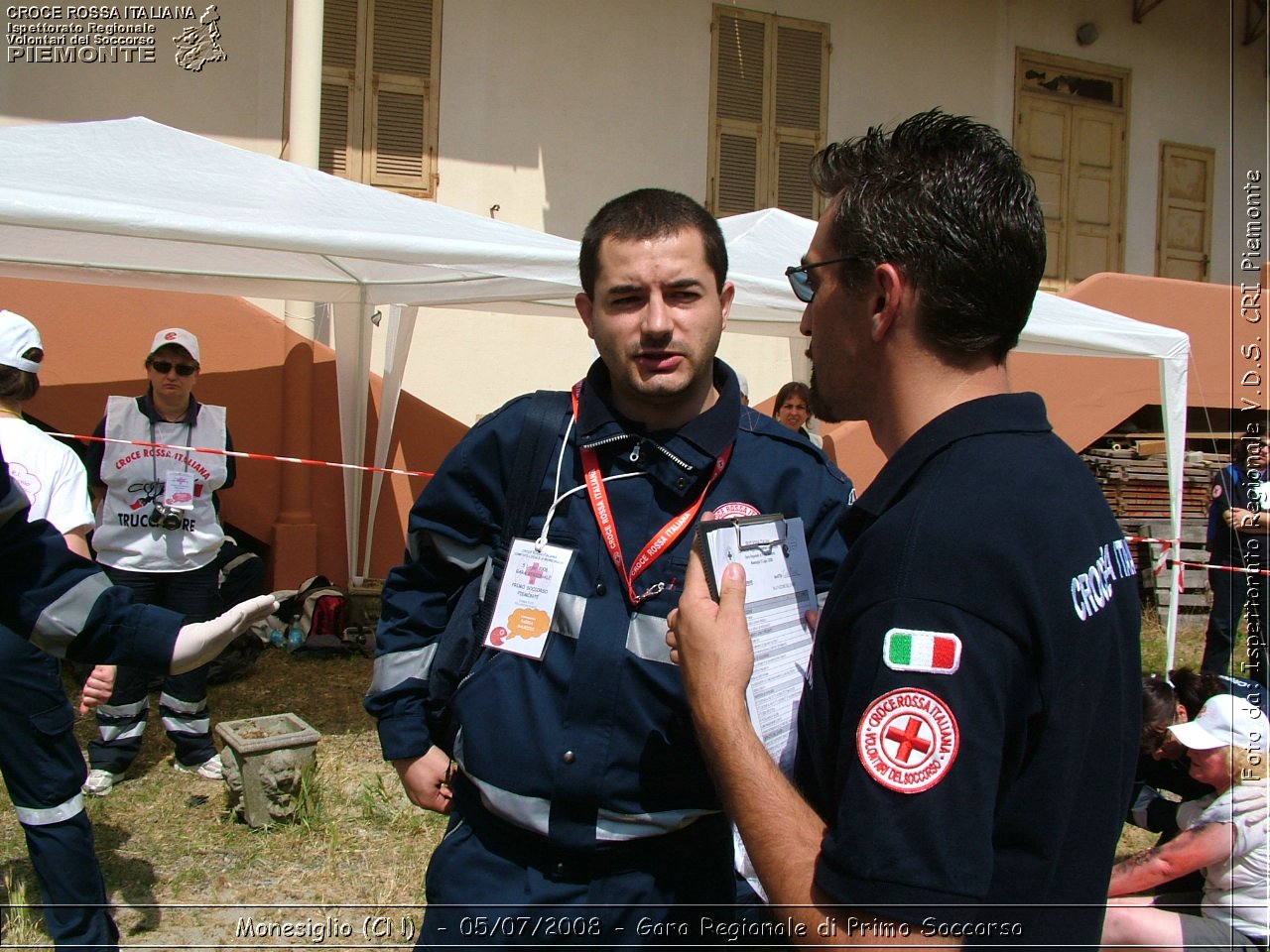 Monesiglio (CN)  - 05/07/2008 - Gara Regionale di Primo Soccorso -  Croce Rossa Italiana - Ispettorato Regionale Volontari del Soccorso Piemonte