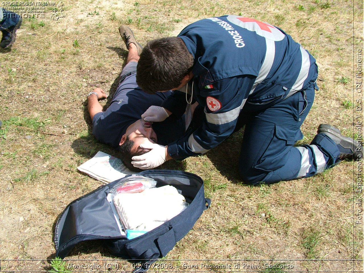 Monesiglio (CN)  - 05/07/2008 - Gara Regionale di Primo Soccorso -  Croce Rossa Italiana - Ispettorato Regionale Volontari del Soccorso Piemonte