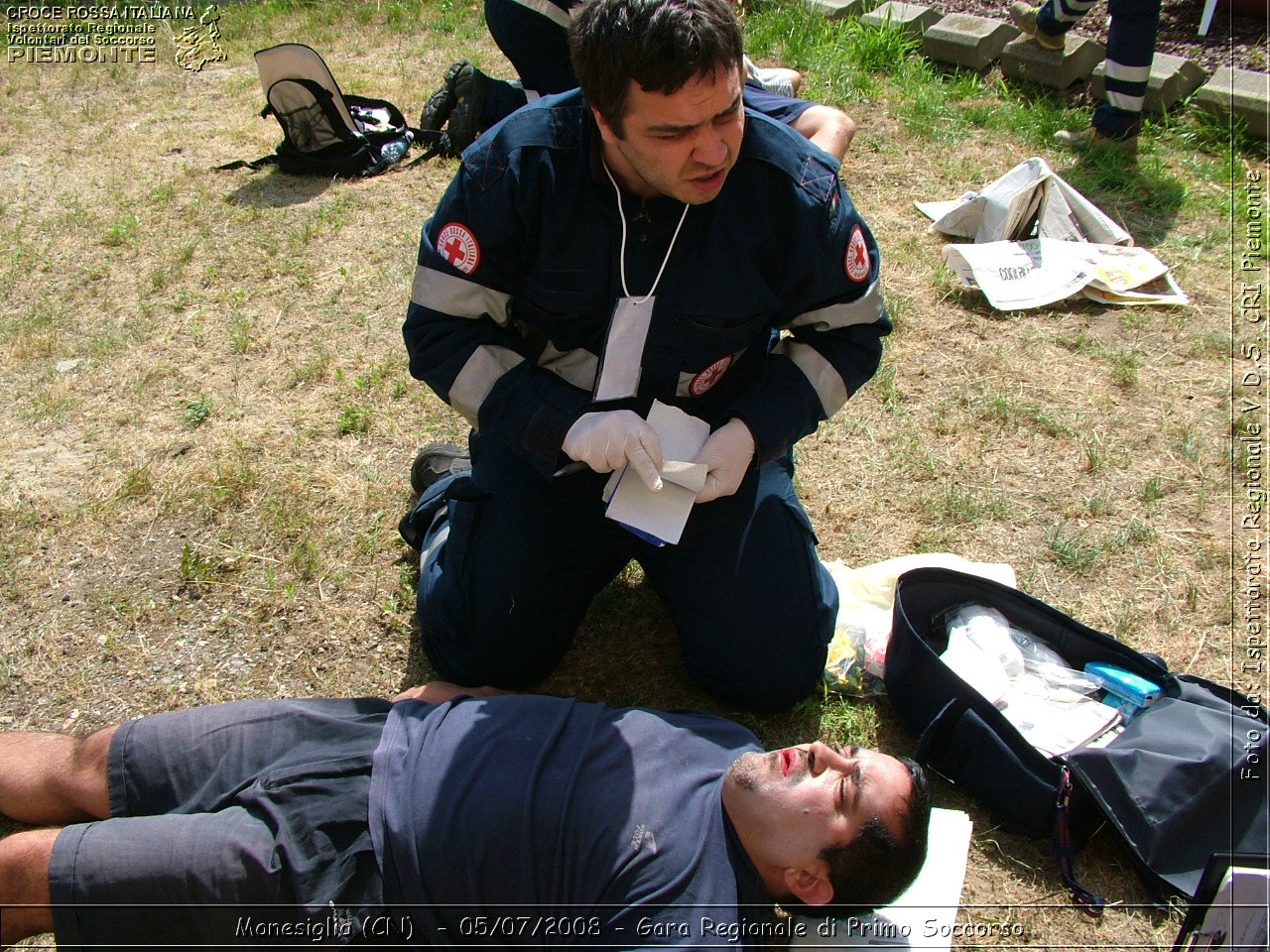 Monesiglio (CN)  - 05/07/2008 - Gara Regionale di Primo Soccorso -  Croce Rossa Italiana - Ispettorato Regionale Volontari del Soccorso Piemonte