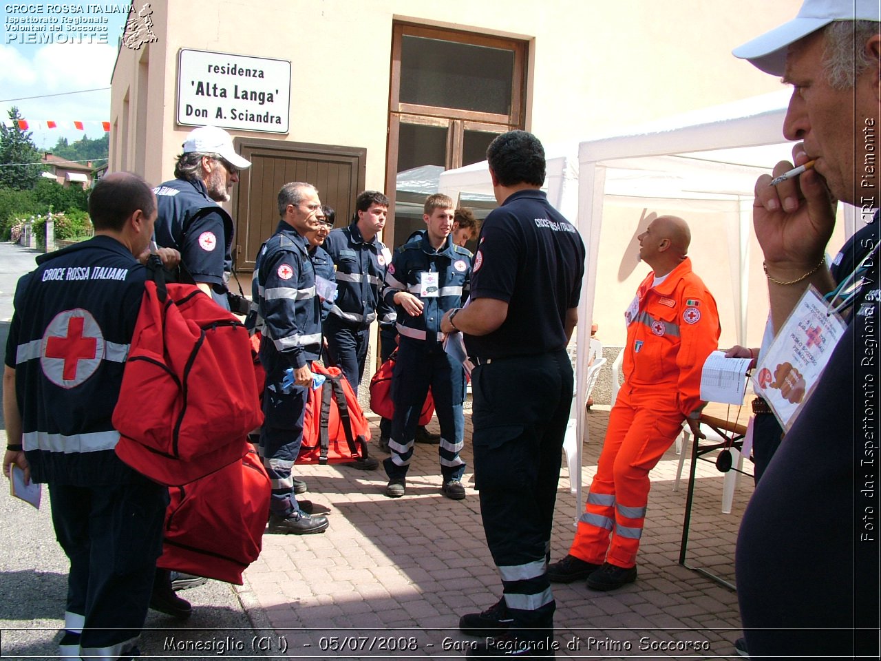 Monesiglio (CN)  - 05/07/2008 - Gara Regionale di Primo Soccorso -  Croce Rossa Italiana - Ispettorato Regionale Volontari del Soccorso Piemonte