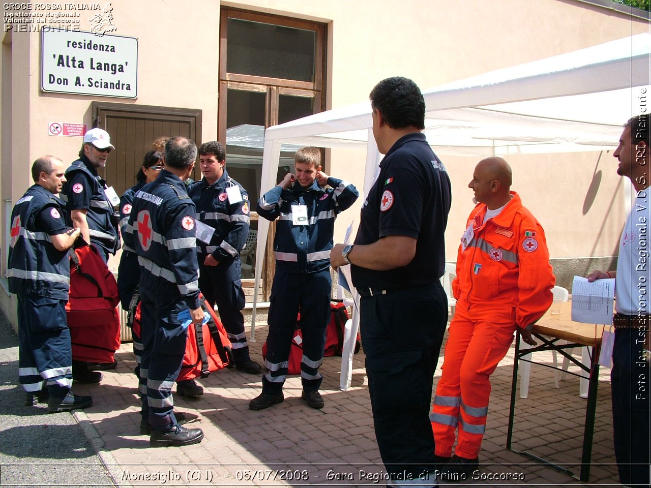 Monesiglio (CN)  - 05/07/2008 - Gara Regionale di Primo Soccorso -  Croce Rossa Italiana - Ispettorato Regionale Volontari del Soccorso Piemonte
