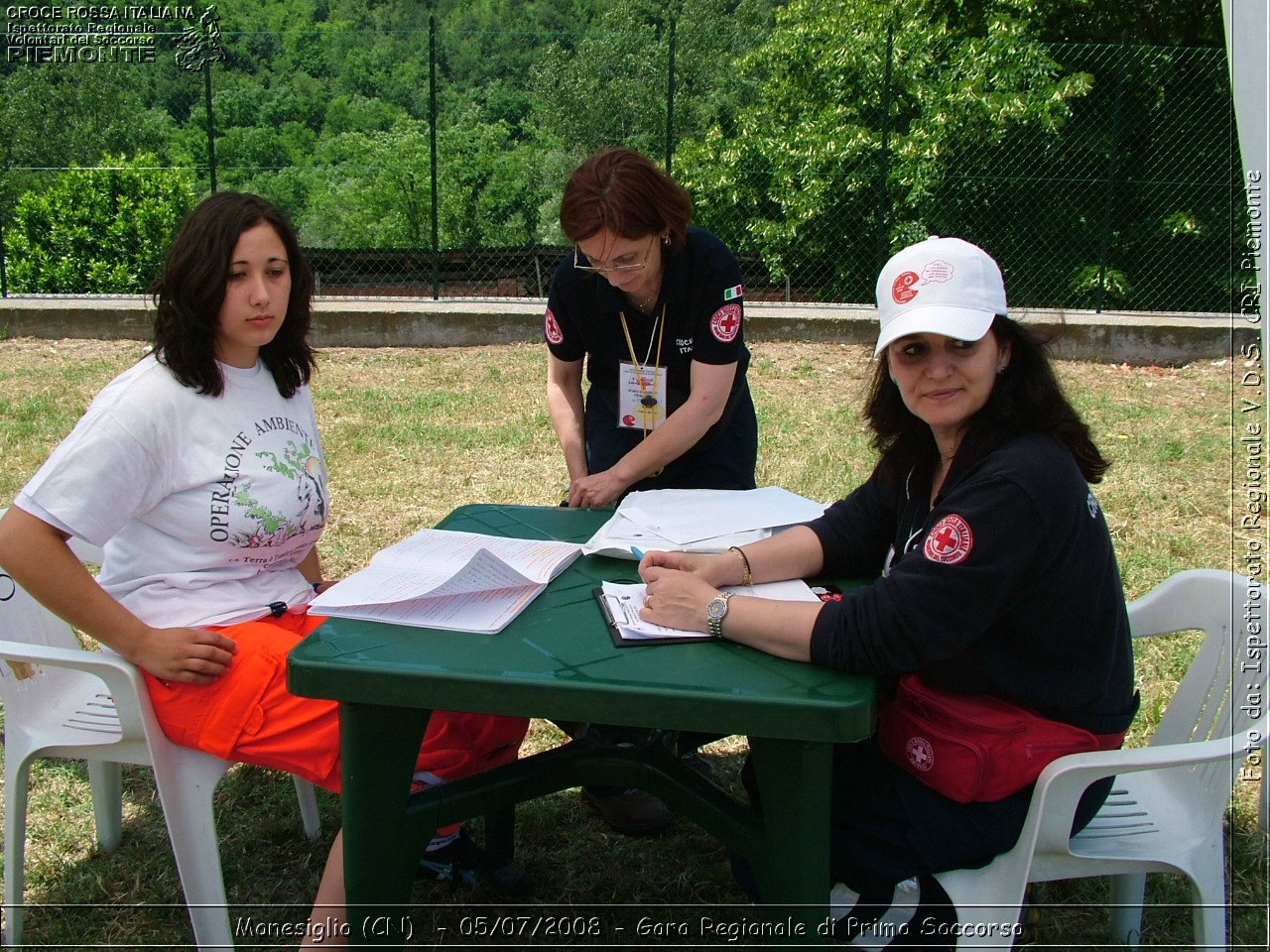 Monesiglio (CN)  - 05/07/2008 - Gara Regionale di Primo Soccorso -  Croce Rossa Italiana - Ispettorato Regionale Volontari del Soccorso Piemonte