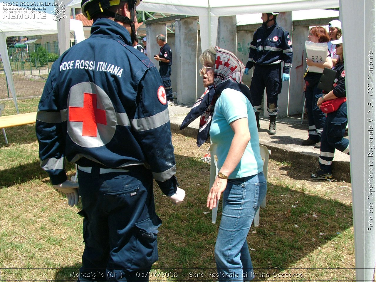 Monesiglio (CN)  - 05/07/2008 - Gara Regionale di Primo Soccorso -  Croce Rossa Italiana - Ispettorato Regionale Volontari del Soccorso Piemonte