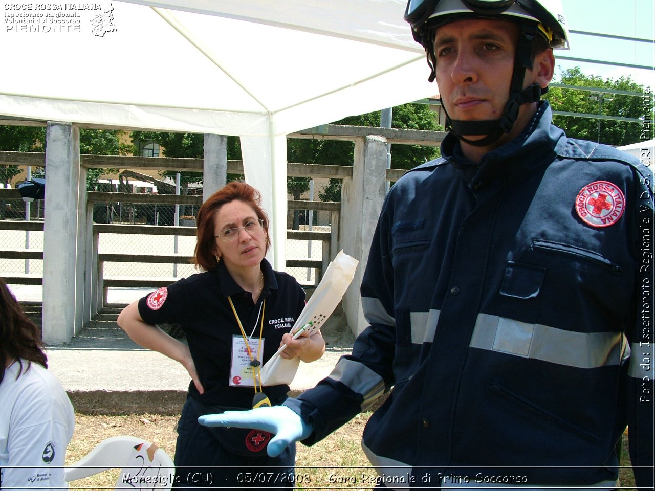 Monesiglio (CN)  - 05/07/2008 - Gara Regionale di Primo Soccorso -  Croce Rossa Italiana - Ispettorato Regionale Volontari del Soccorso Piemonte
