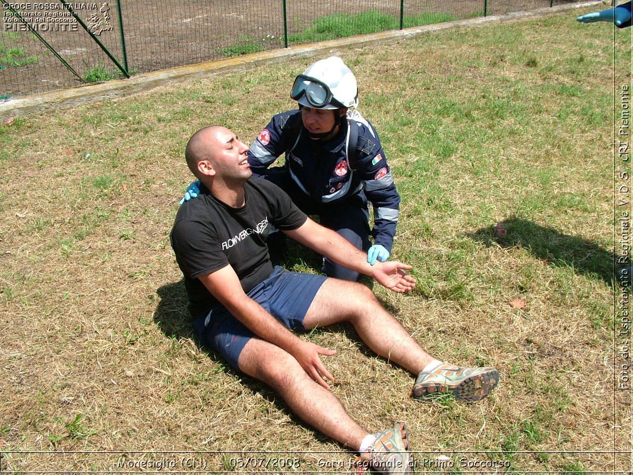 Monesiglio (CN)  - 05/07/2008 - Gara Regionale di Primo Soccorso -  Croce Rossa Italiana - Ispettorato Regionale Volontari del Soccorso Piemonte