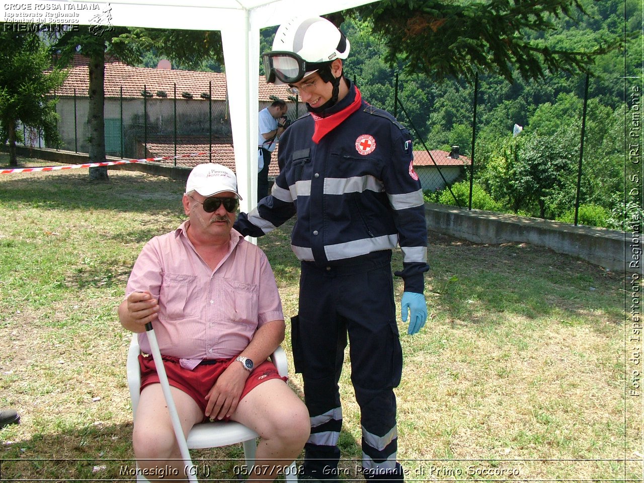 Monesiglio (CN)  - 05/07/2008 - Gara Regionale di Primo Soccorso -  Croce Rossa Italiana - Ispettorato Regionale Volontari del Soccorso Piemonte