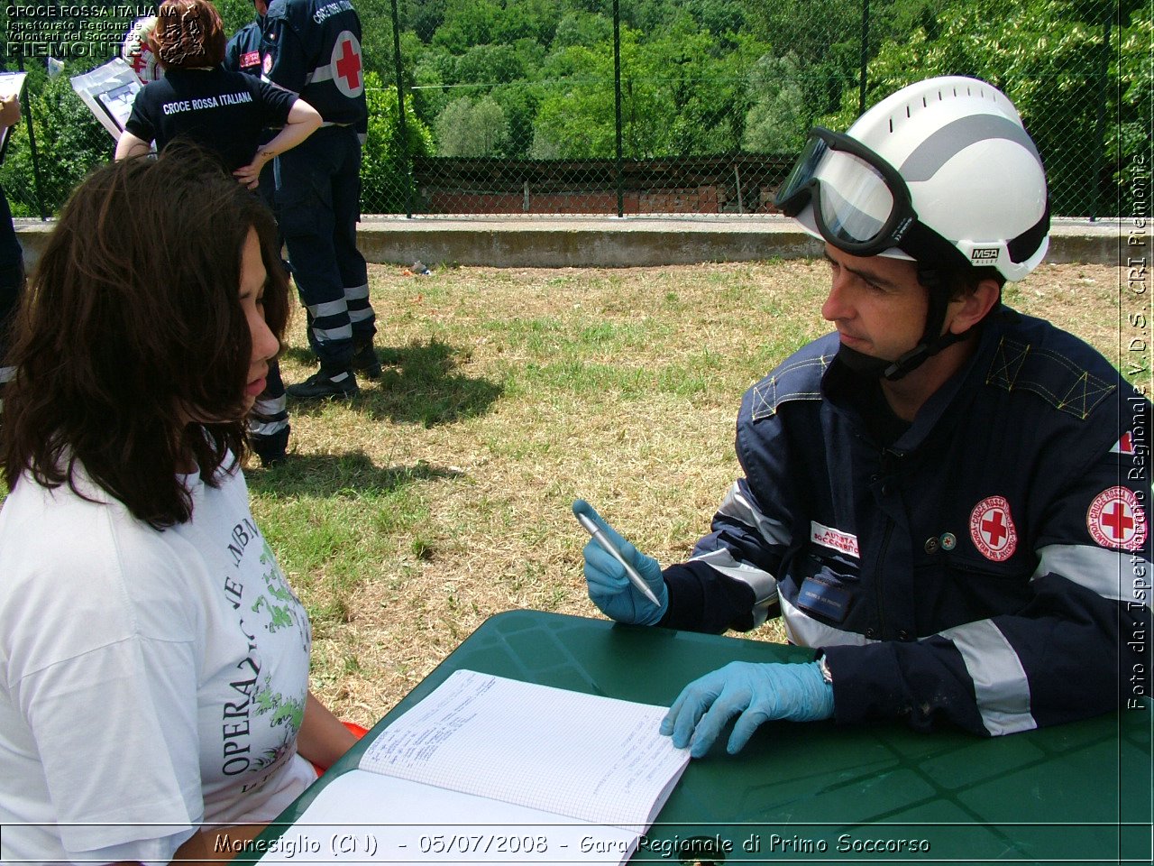 Monesiglio (CN)  - 05/07/2008 - Gara Regionale di Primo Soccorso -  Croce Rossa Italiana - Ispettorato Regionale Volontari del Soccorso Piemonte