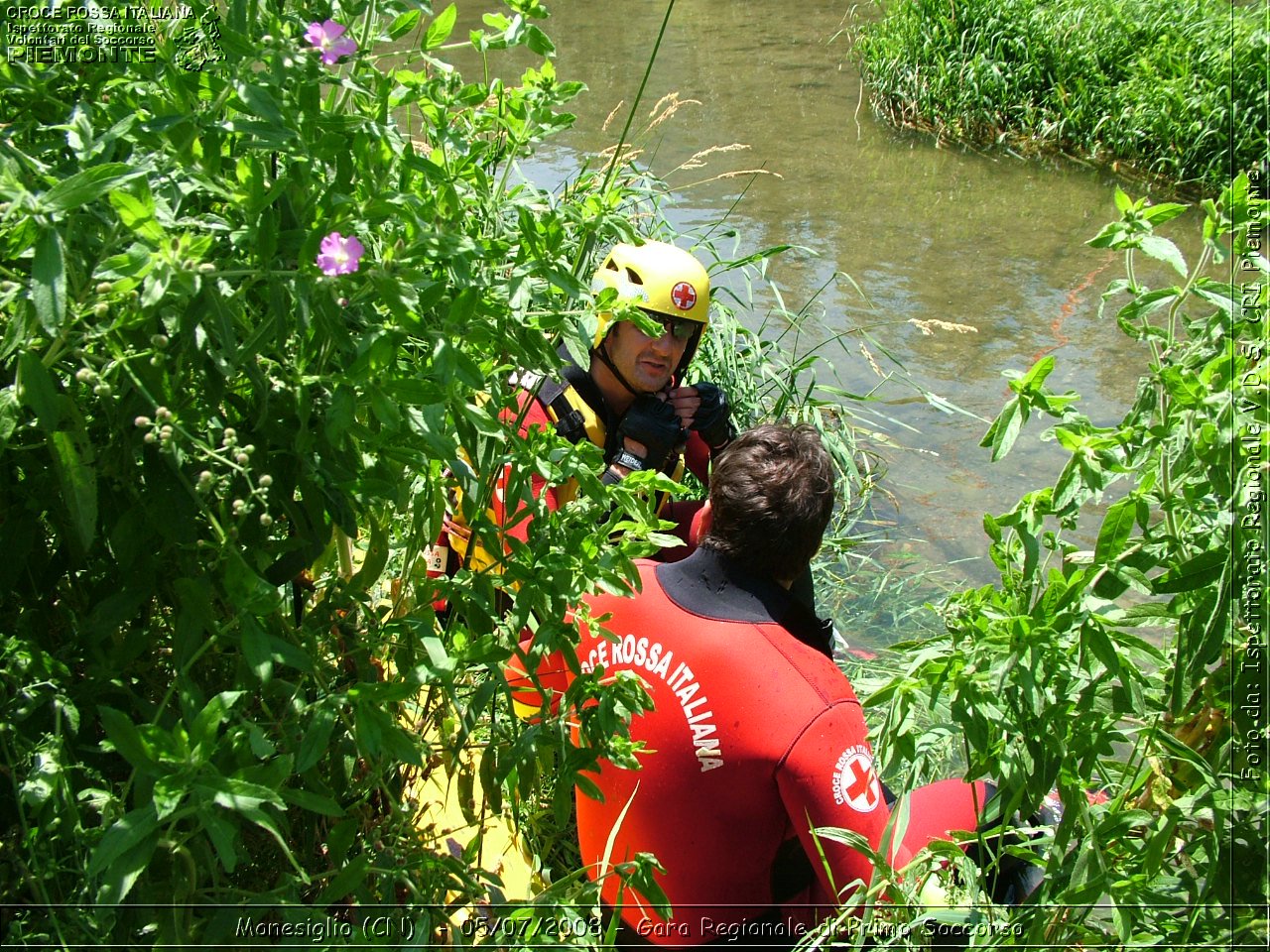 Monesiglio (CN)  - 05/07/2008 - Gara Regionale di Primo Soccorso -  Croce Rossa Italiana - Ispettorato Regionale Volontari del Soccorso Piemonte