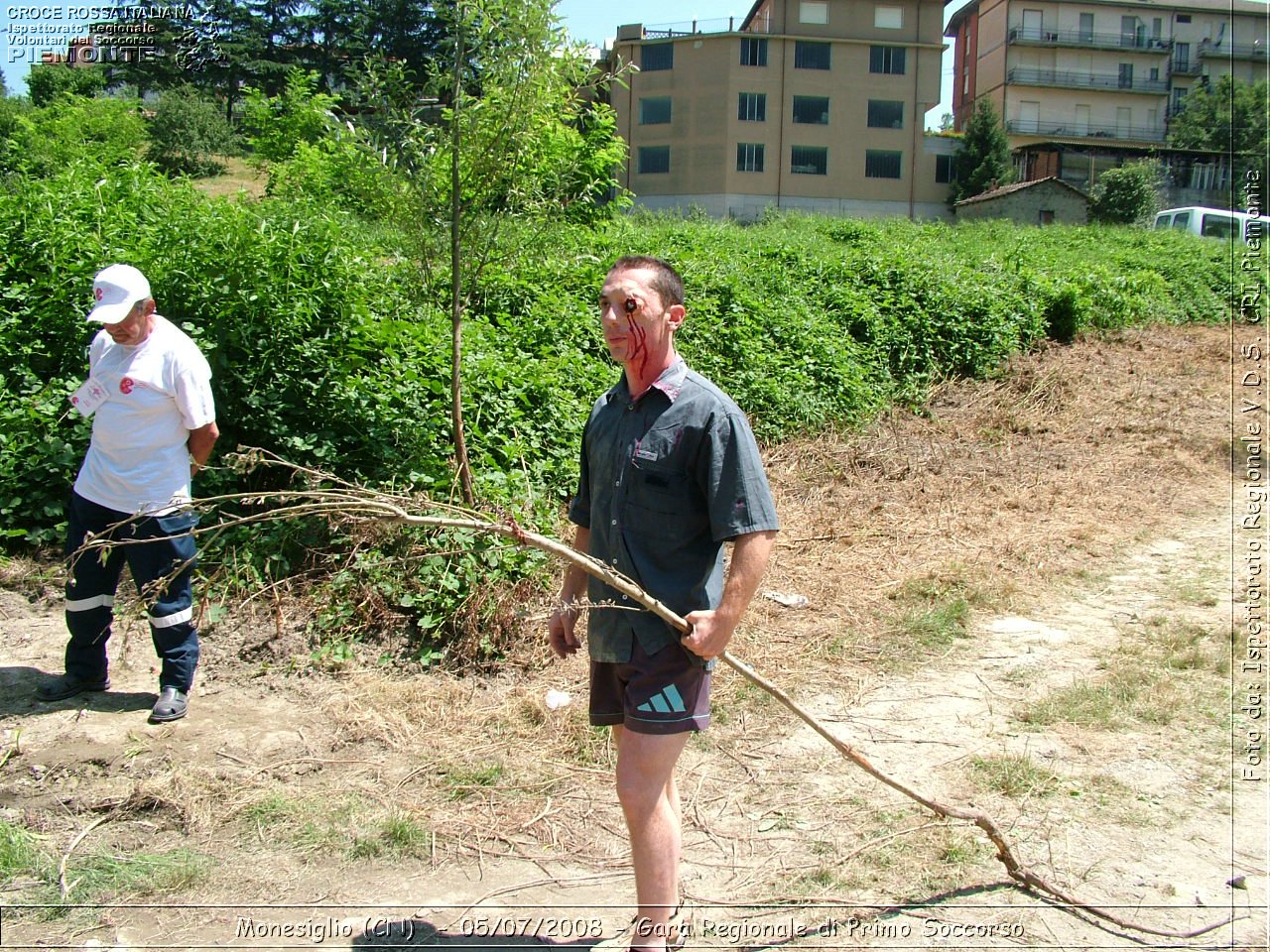 Monesiglio (CN)  - 05/07/2008 - Gara Regionale di Primo Soccorso -  Croce Rossa Italiana - Ispettorato Regionale Volontari del Soccorso Piemonte
