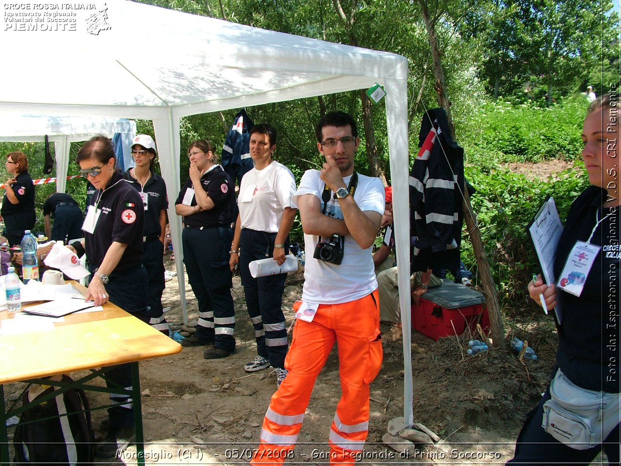 Monesiglio (CN)  - 05/07/2008 - Gara Regionale di Primo Soccorso -  Croce Rossa Italiana - Ispettorato Regionale Volontari del Soccorso Piemonte