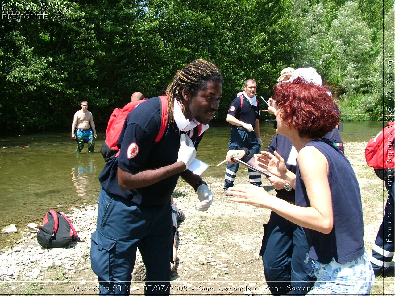 Monesiglio (CN)  - 05/07/2008 - Gara Regionale di Primo Soccorso -  Croce Rossa Italiana - Ispettorato Regionale Volontari del Soccorso Piemonte