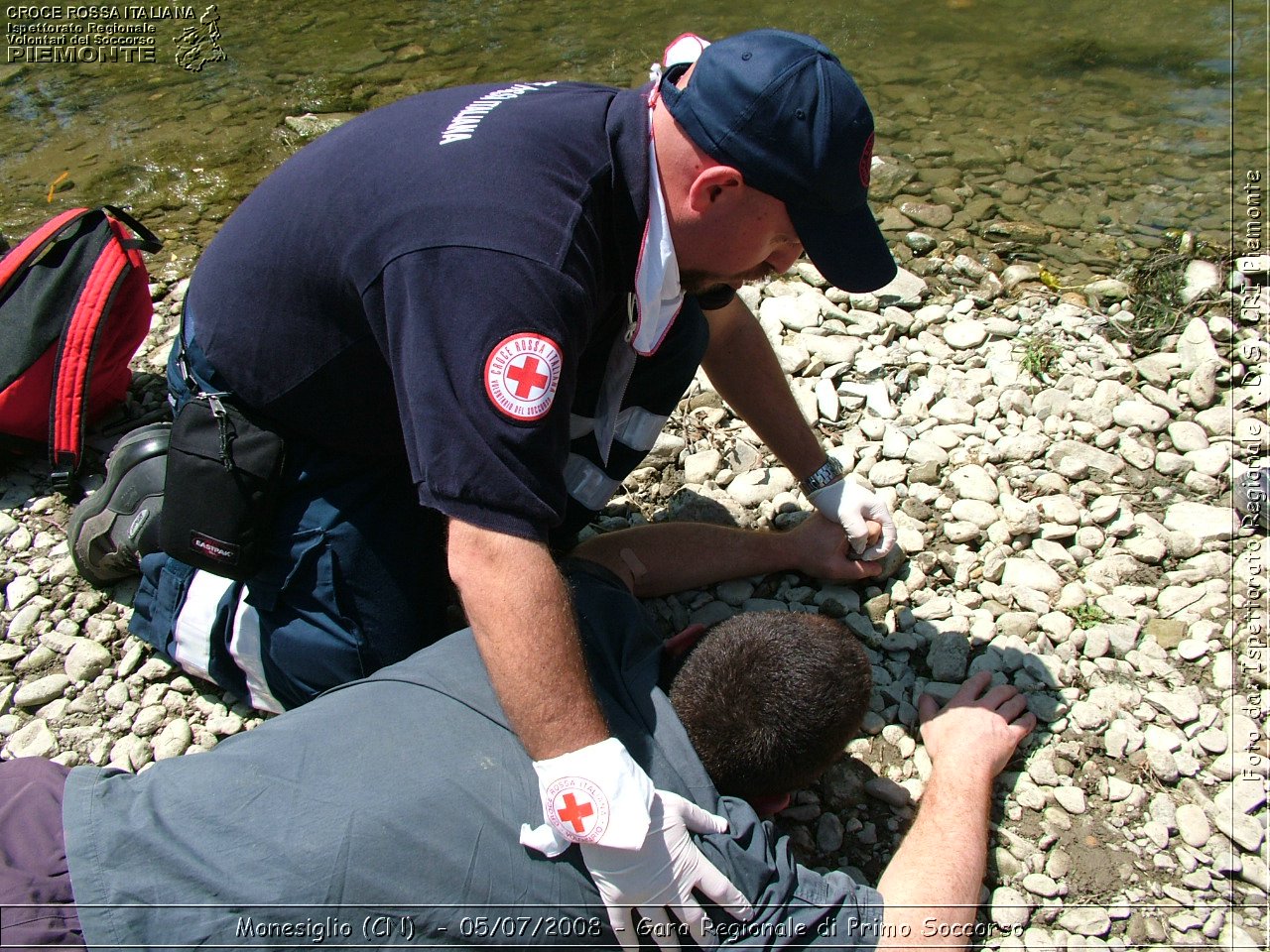 Monesiglio (CN)  - 05/07/2008 - Gara Regionale di Primo Soccorso -  Croce Rossa Italiana - Ispettorato Regionale Volontari del Soccorso Piemonte