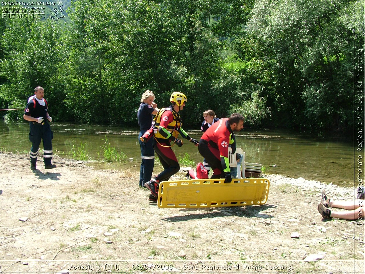 Monesiglio (CN)  - 05/07/2008 - Gara Regionale di Primo Soccorso -  Croce Rossa Italiana - Ispettorato Regionale Volontari del Soccorso Piemonte