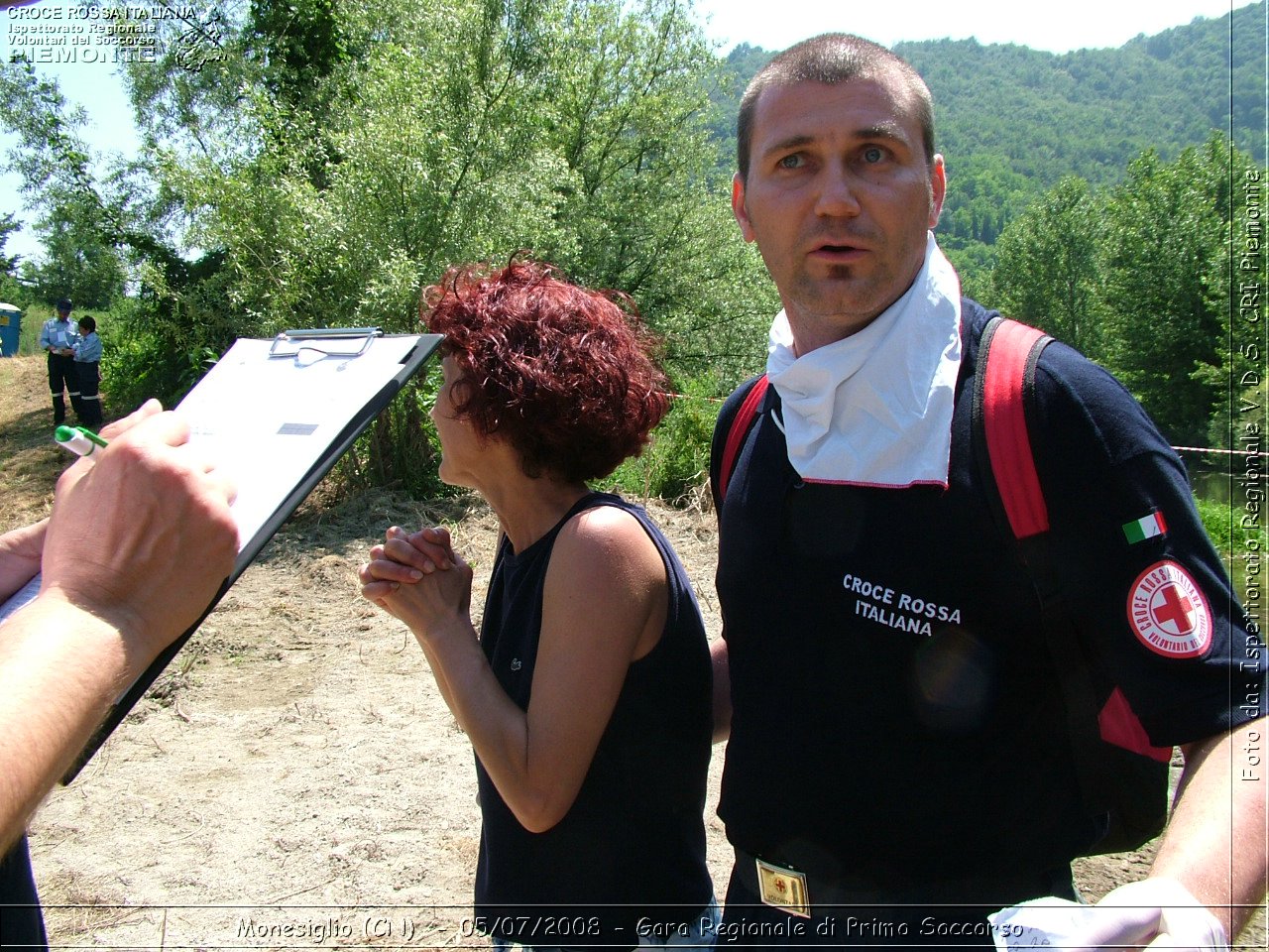 Monesiglio (CN)  - 05/07/2008 - Gara Regionale di Primo Soccorso -  Croce Rossa Italiana - Ispettorato Regionale Volontari del Soccorso Piemonte