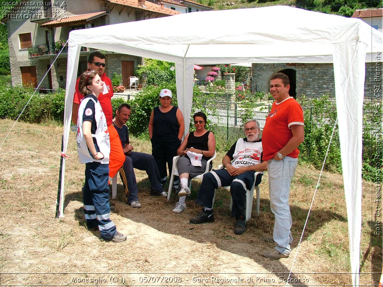 Monesiglio (CN)  - 05/07/2008 - Gara Regionale di Primo Soccorso -  Croce Rossa Italiana - Ispettorato Regionale Volontari del Soccorso Piemonte