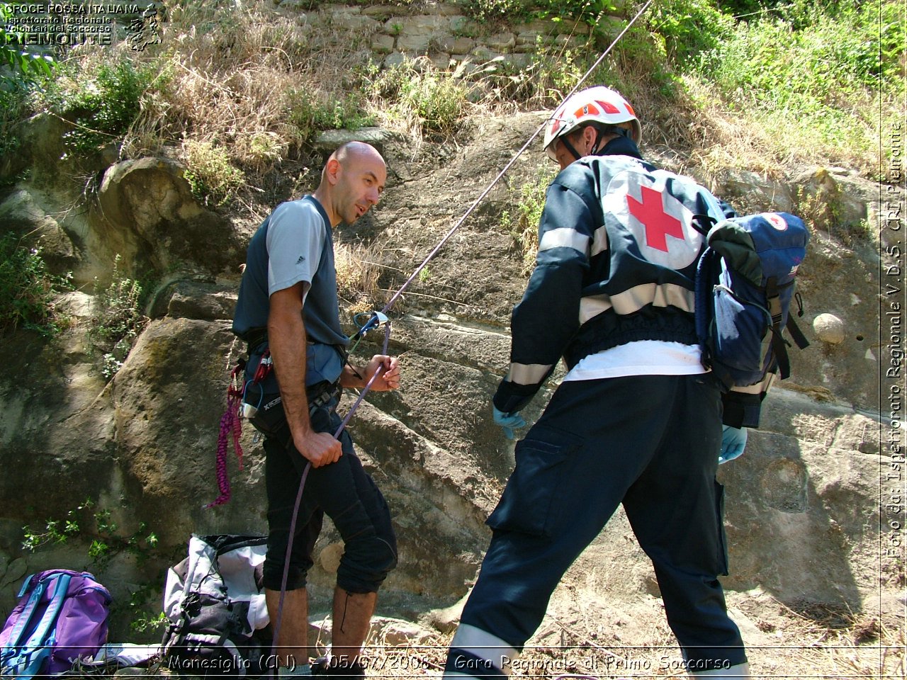 Monesiglio (CN)  - 05/07/2008 - Gara Regionale di Primo Soccorso -  Croce Rossa Italiana - Ispettorato Regionale Volontari del Soccorso Piemonte