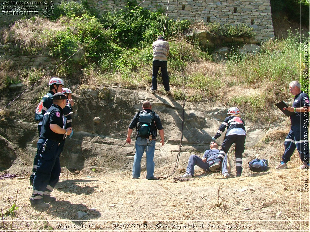 Monesiglio (CN)  - 05/07/2008 - Gara Regionale di Primo Soccorso -  Croce Rossa Italiana - Ispettorato Regionale Volontari del Soccorso Piemonte