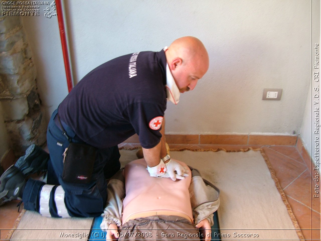 Monesiglio (CN)  - 05/07/2008 - Gara Regionale di Primo Soccorso -  Croce Rossa Italiana - Ispettorato Regionale Volontari del Soccorso Piemonte