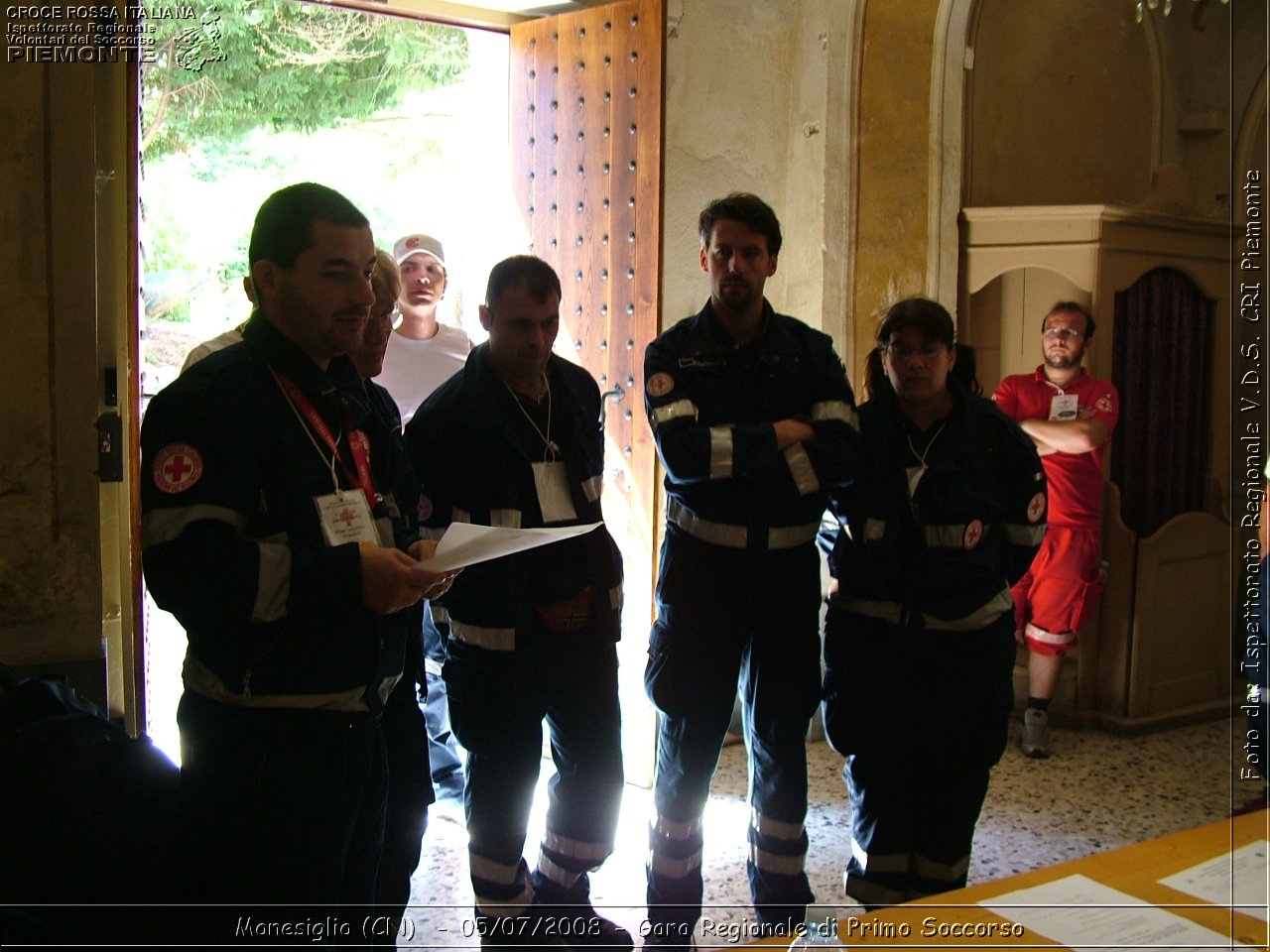 Monesiglio (CN)  - 05/07/2008 - Gara Regionale di Primo Soccorso -  Croce Rossa Italiana - Ispettorato Regionale Volontari del Soccorso Piemonte