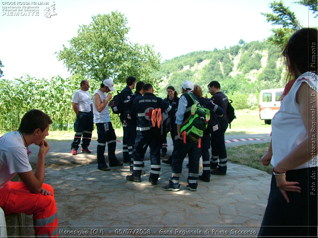 Monesiglio (CN)  - 05/07/2008 - Gara Regionale di Primo Soccorso -  Croce Rossa Italiana - Ispettorato Regionale Volontari del Soccorso Piemonte