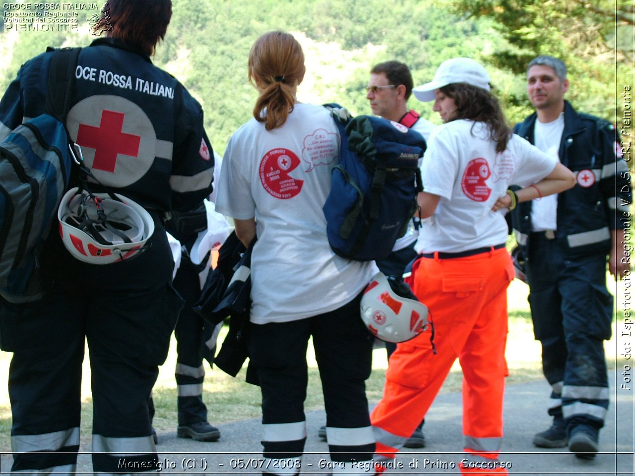Monesiglio (CN)  - 05/07/2008 - Gara Regionale di Primo Soccorso -  Croce Rossa Italiana - Ispettorato Regionale Volontari del Soccorso Piemonte