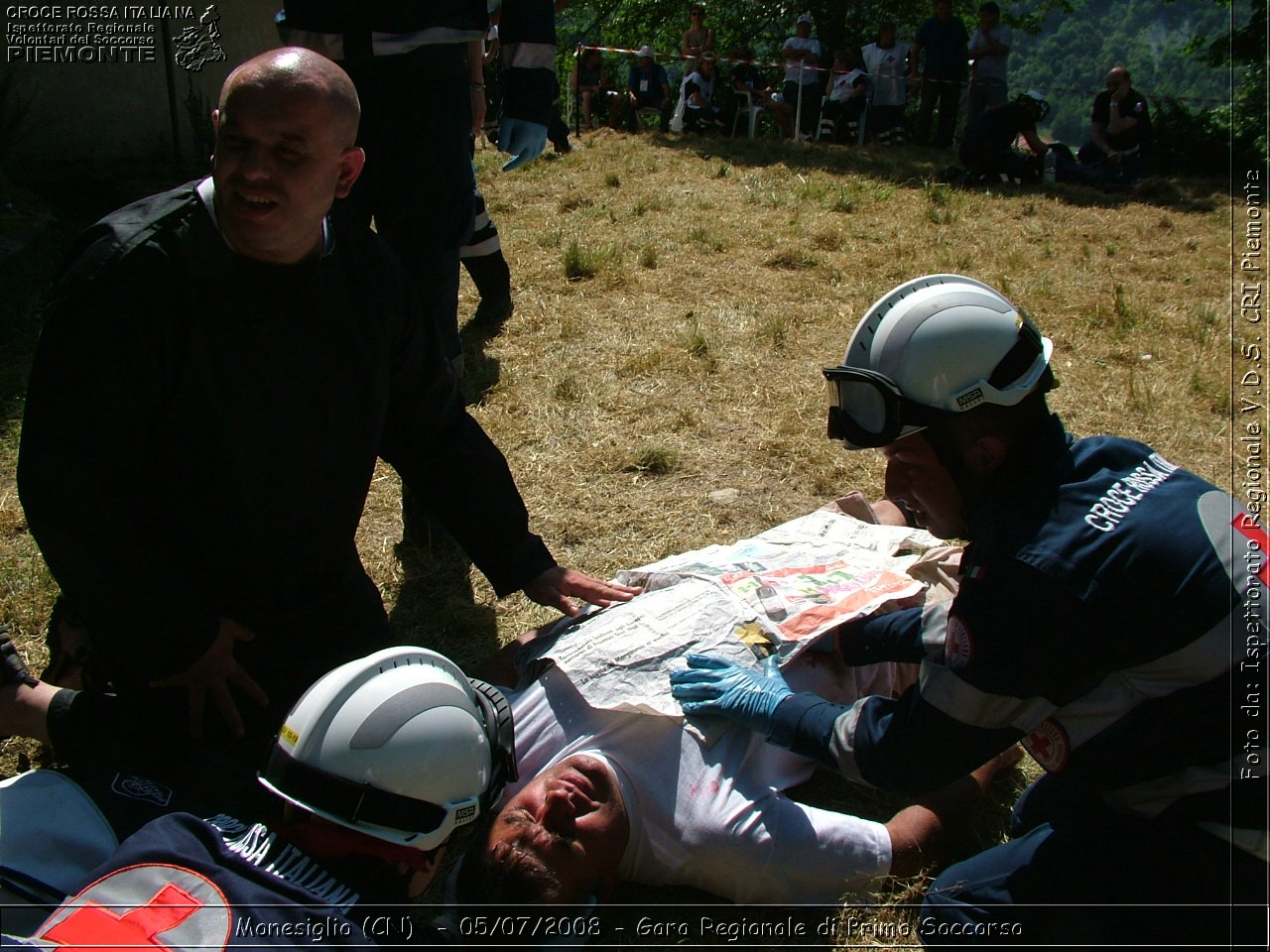Monesiglio (CN)  - 05/07/2008 - Gara Regionale di Primo Soccorso -  Croce Rossa Italiana - Ispettorato Regionale Volontari del Soccorso Piemonte