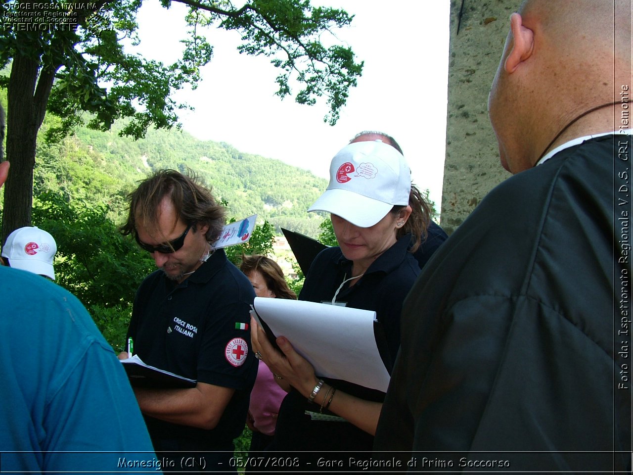 Monesiglio (CN)  - 05/07/2008 - Gara Regionale di Primo Soccorso -  Croce Rossa Italiana - Ispettorato Regionale Volontari del Soccorso Piemonte