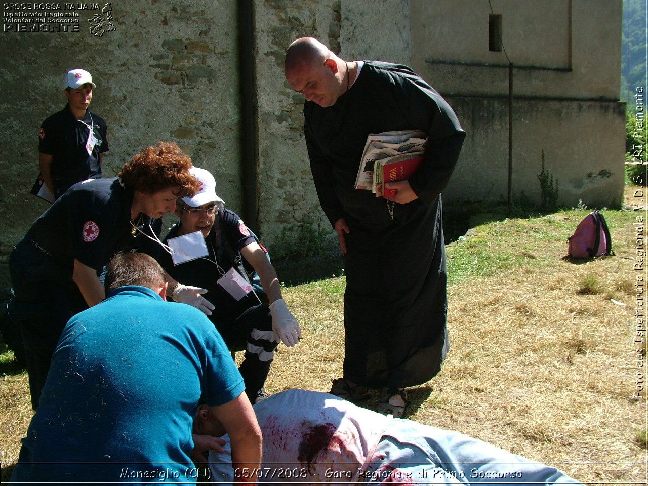 Monesiglio (CN)  - 05/07/2008 - Gara Regionale di Primo Soccorso -  Croce Rossa Italiana - Ispettorato Regionale Volontari del Soccorso Piemonte
