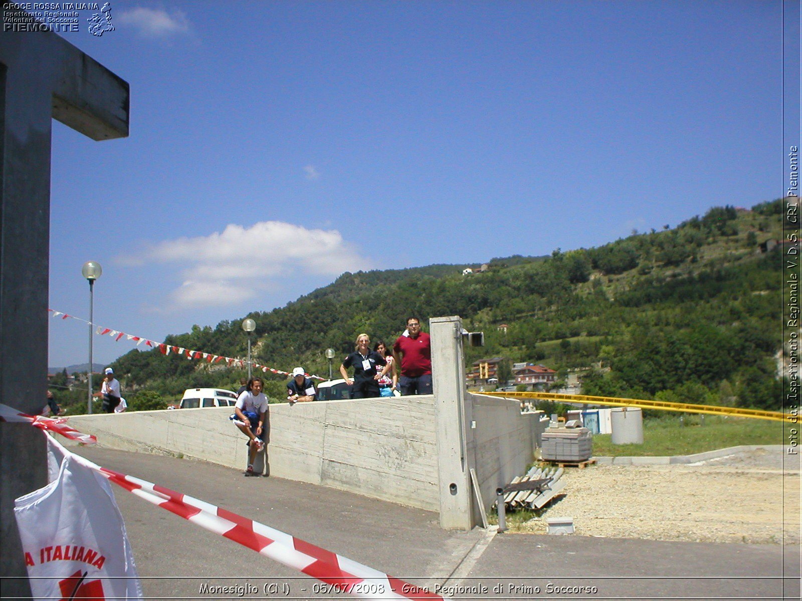 Monesiglio (CN)  - 05/07/2008 - Gara Regionale di Primo Soccorso -  Croce Rossa Italiana - Ispettorato Regionale Volontari del Soccorso Piemonte