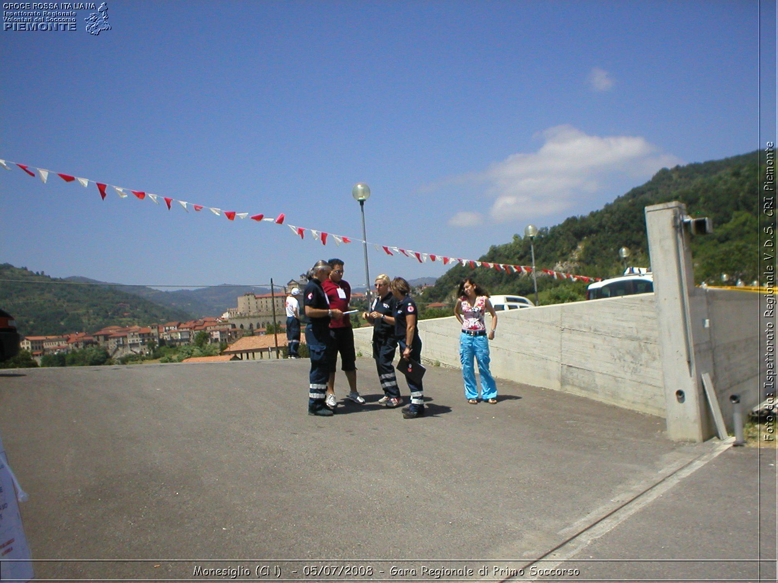 Monesiglio (CN)  - 05/07/2008 - Gara Regionale di Primo Soccorso -  Croce Rossa Italiana - Ispettorato Regionale Volontari del Soccorso Piemonte