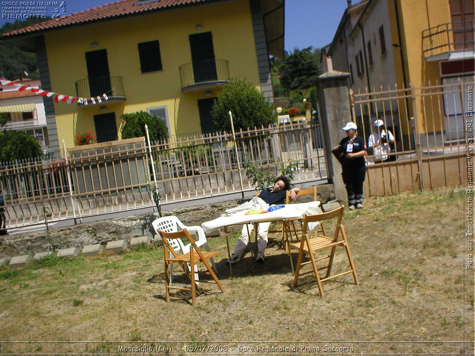 Monesiglio (CN)  - 05/07/2008 - Gara Regionale di Primo Soccorso -  Croce Rossa Italiana - Ispettorato Regionale Volontari del Soccorso Piemonte