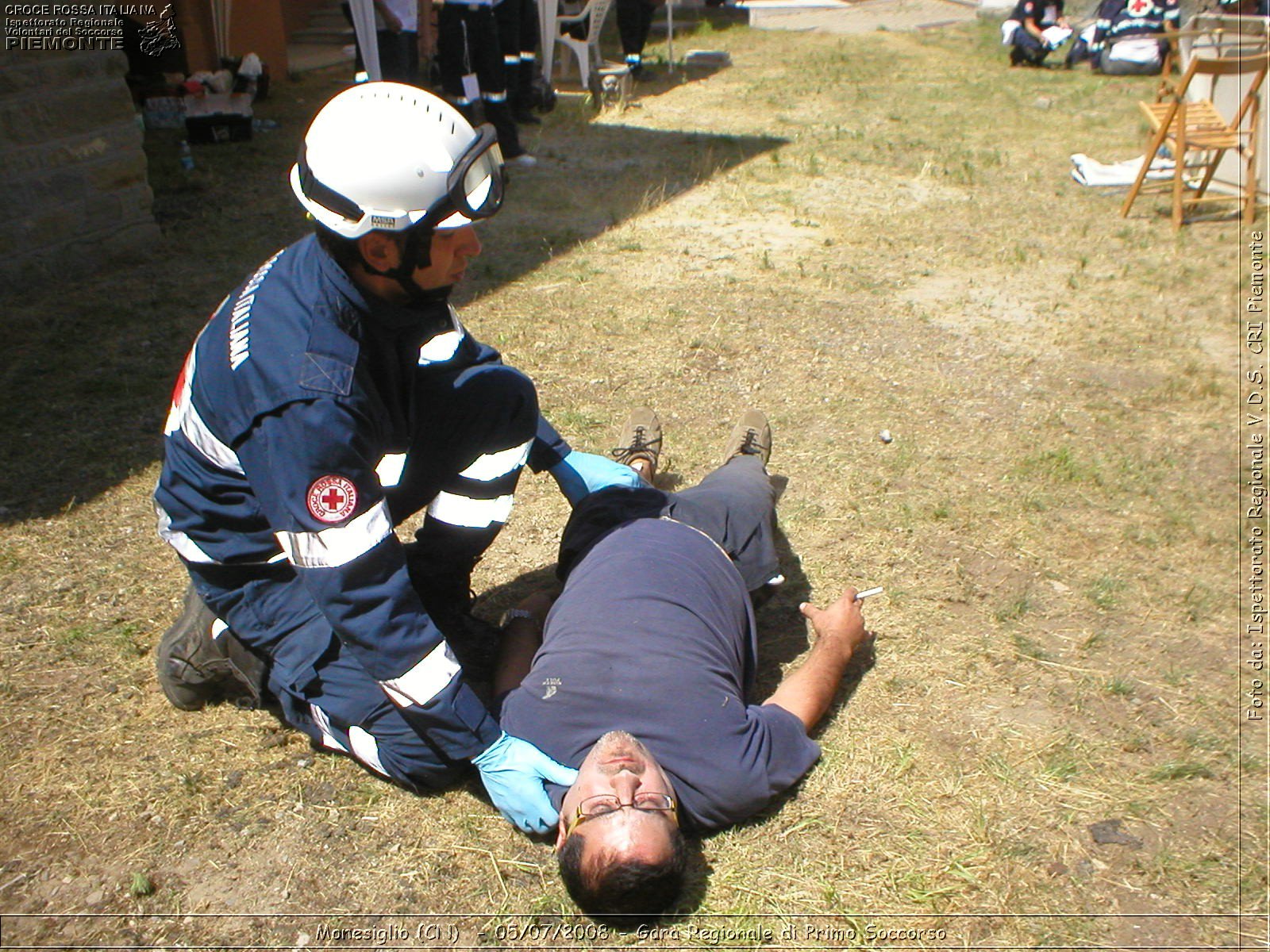 Monesiglio (CN)  - 05/07/2008 - Gara Regionale di Primo Soccorso -  Croce Rossa Italiana - Ispettorato Regionale Volontari del Soccorso Piemonte