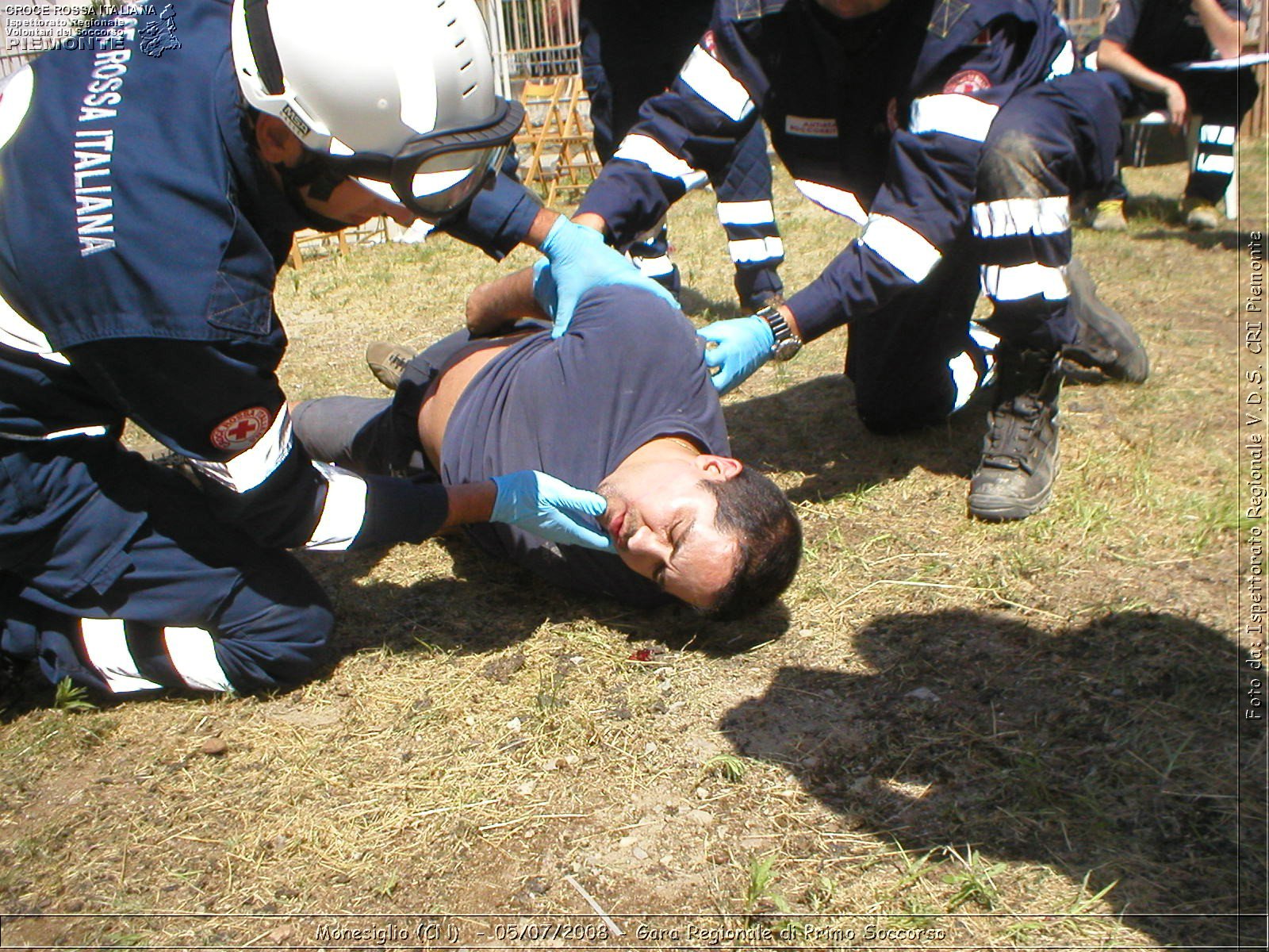 Monesiglio (CN)  - 05/07/2008 - Gara Regionale di Primo Soccorso -  Croce Rossa Italiana - Ispettorato Regionale Volontari del Soccorso Piemonte