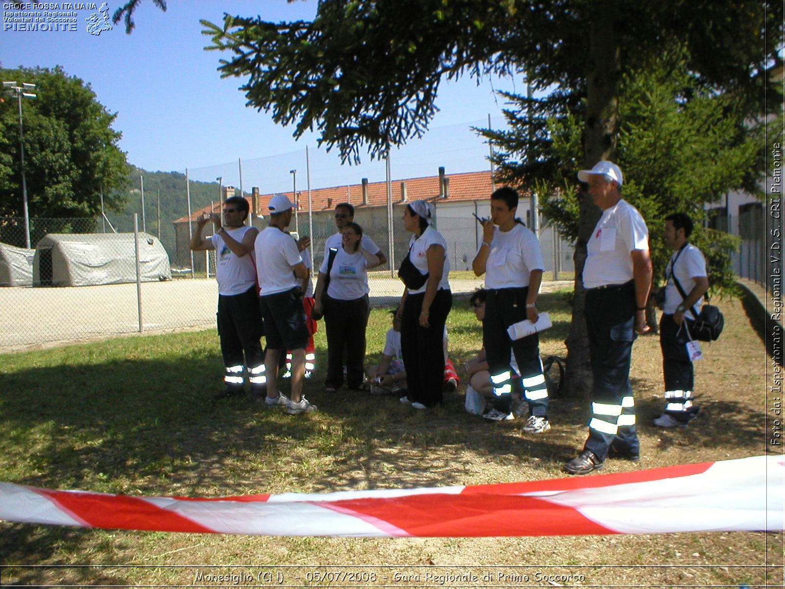Monesiglio (CN)  - 05/07/2008 - Gara Regionale di Primo Soccorso -  Croce Rossa Italiana - Ispettorato Regionale Volontari del Soccorso Piemonte