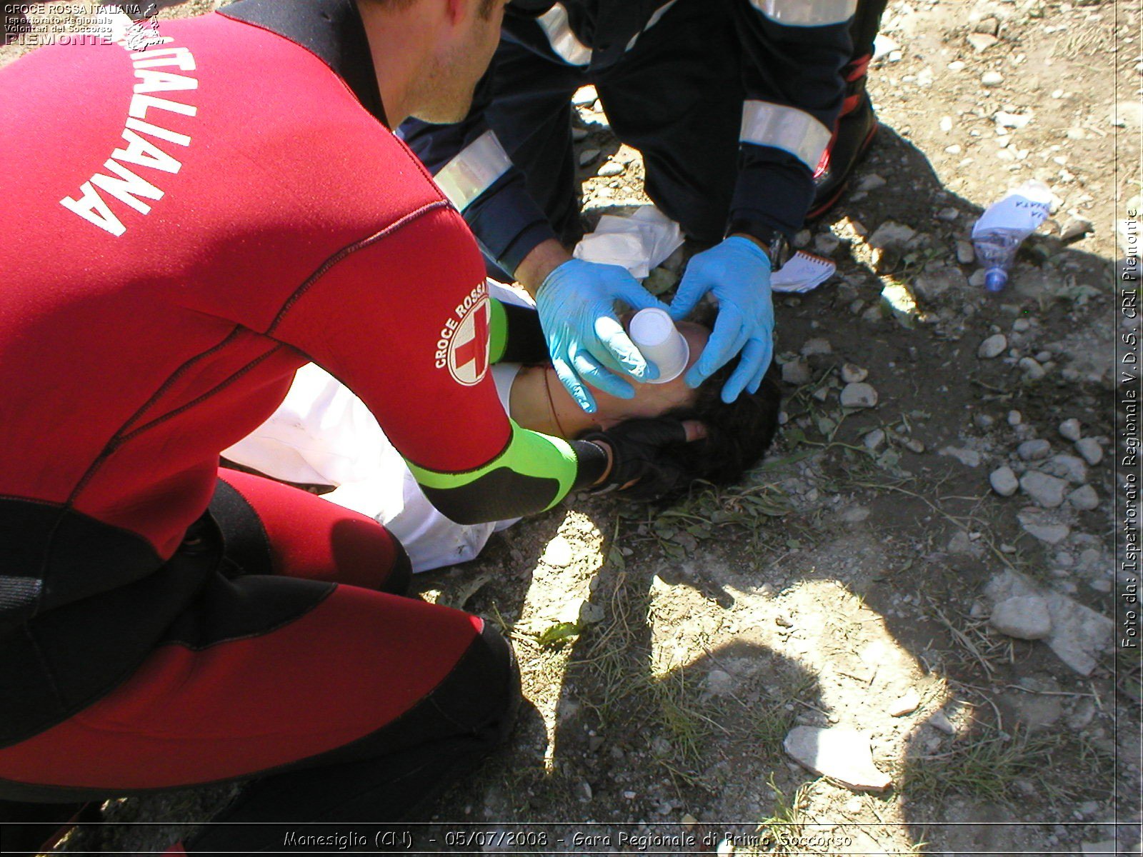 Monesiglio (CN)  - 05/07/2008 - Gara Regionale di Primo Soccorso -  Croce Rossa Italiana - Ispettorato Regionale Volontari del Soccorso Piemonte