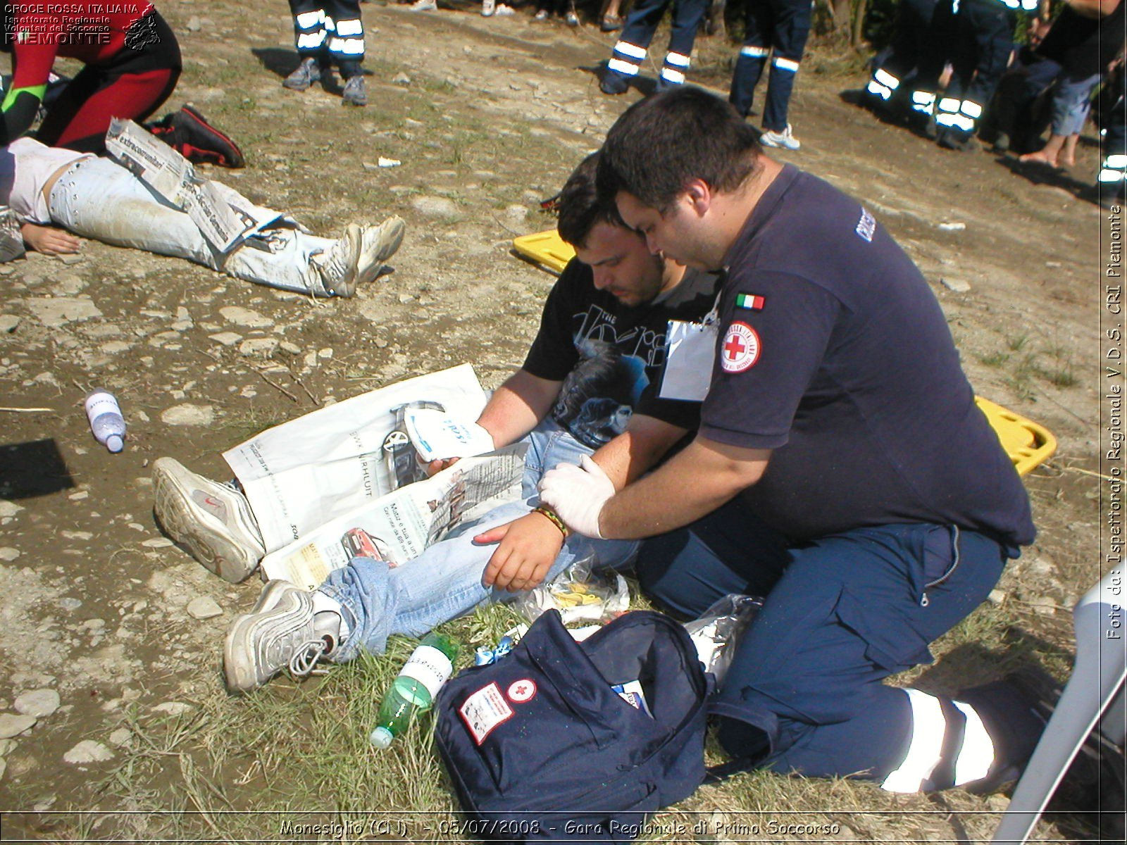 Monesiglio (CN)  - 05/07/2008 - Gara Regionale di Primo Soccorso -  Croce Rossa Italiana - Ispettorato Regionale Volontari del Soccorso Piemonte