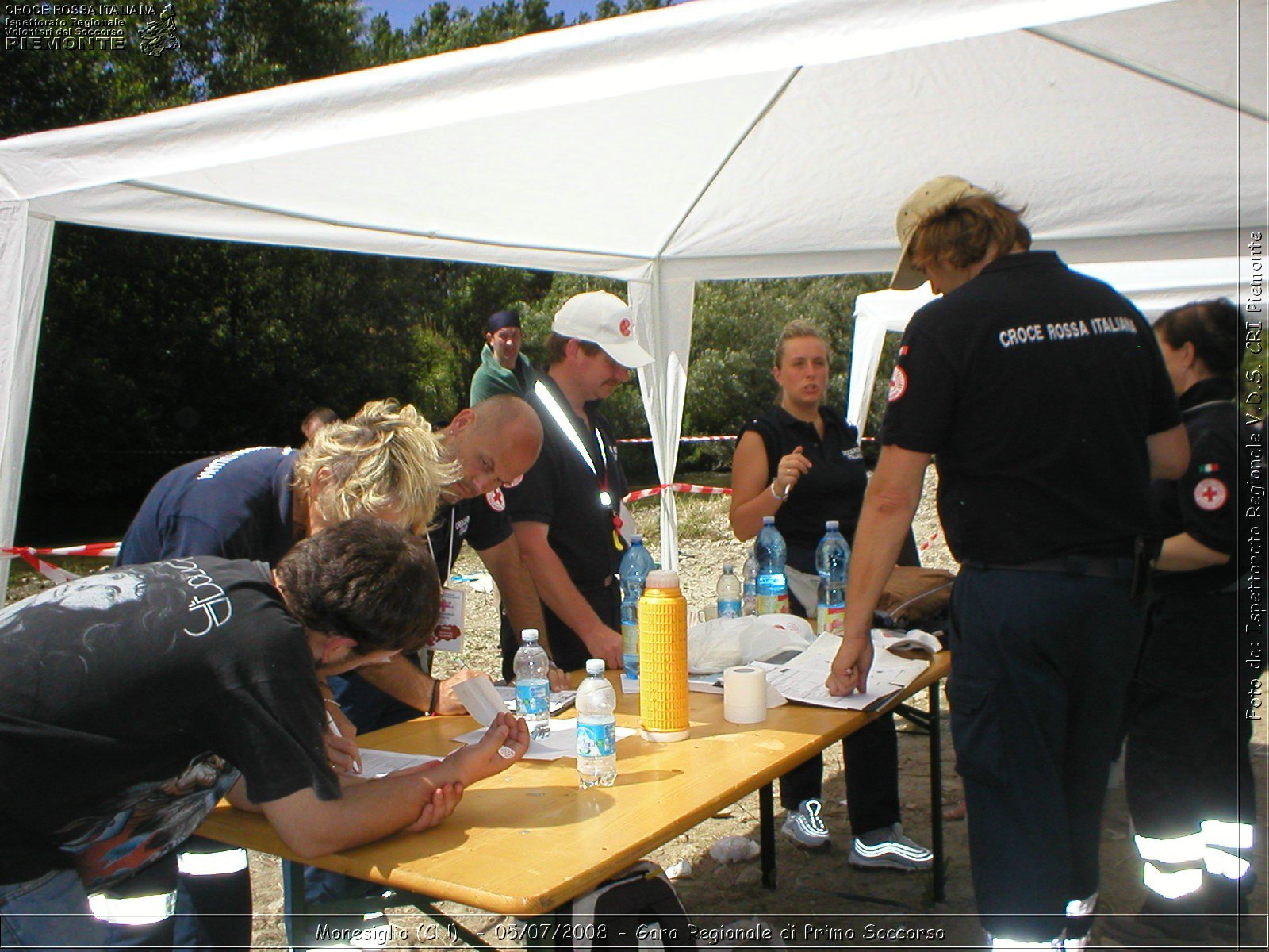 Monesiglio (CN)  - 05/07/2008 - Gara Regionale di Primo Soccorso -  Croce Rossa Italiana - Ispettorato Regionale Volontari del Soccorso Piemonte
