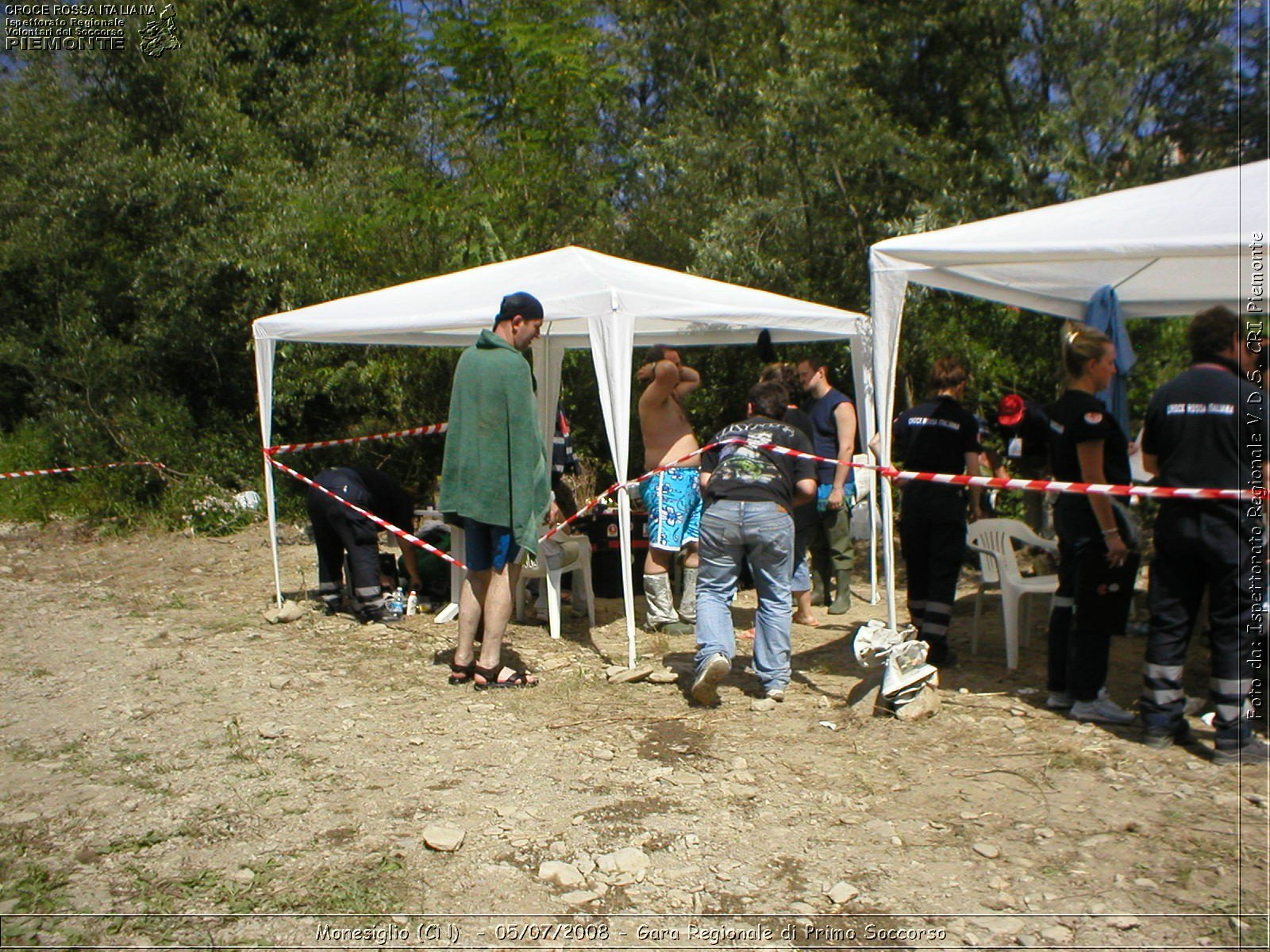 Monesiglio (CN)  - 05/07/2008 - Gara Regionale di Primo Soccorso -  Croce Rossa Italiana - Ispettorato Regionale Volontari del Soccorso Piemonte