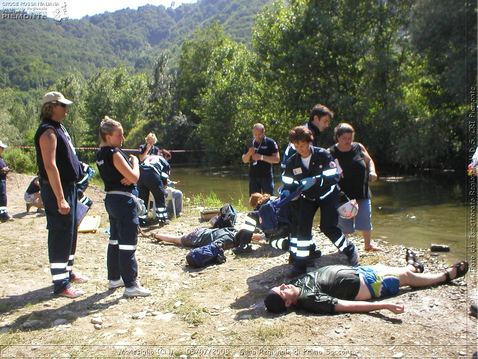 Monesiglio (CN)  - 05/07/2008 - Gara Regionale di Primo Soccorso -  Croce Rossa Italiana - Ispettorato Regionale Volontari del Soccorso Piemonte