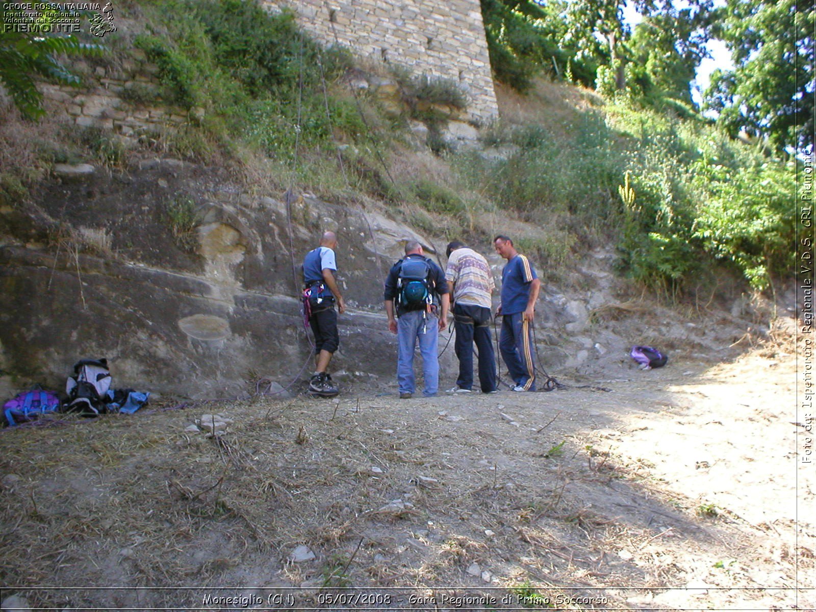 Monesiglio (CN)  - 05/07/2008 - Gara Regionale di Primo Soccorso -  Croce Rossa Italiana - Ispettorato Regionale Volontari del Soccorso Piemonte