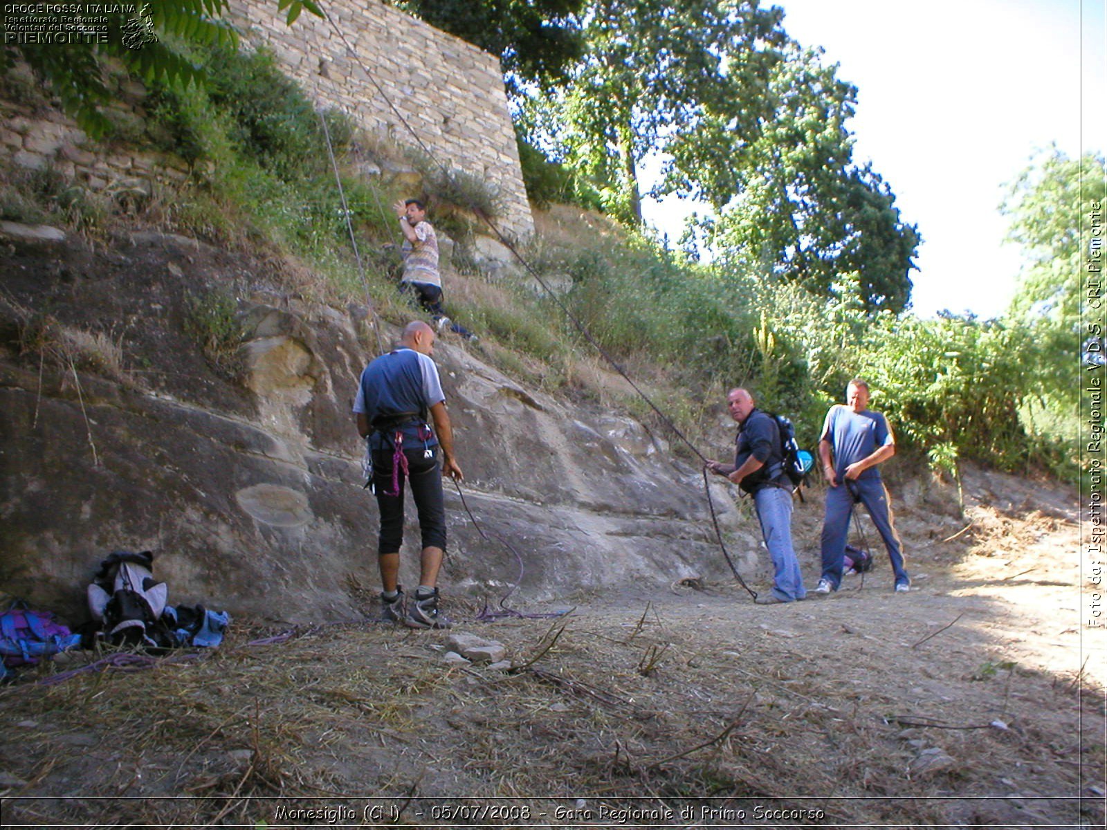 Monesiglio (CN)  - 05/07/2008 - Gara Regionale di Primo Soccorso -  Croce Rossa Italiana - Ispettorato Regionale Volontari del Soccorso Piemonte