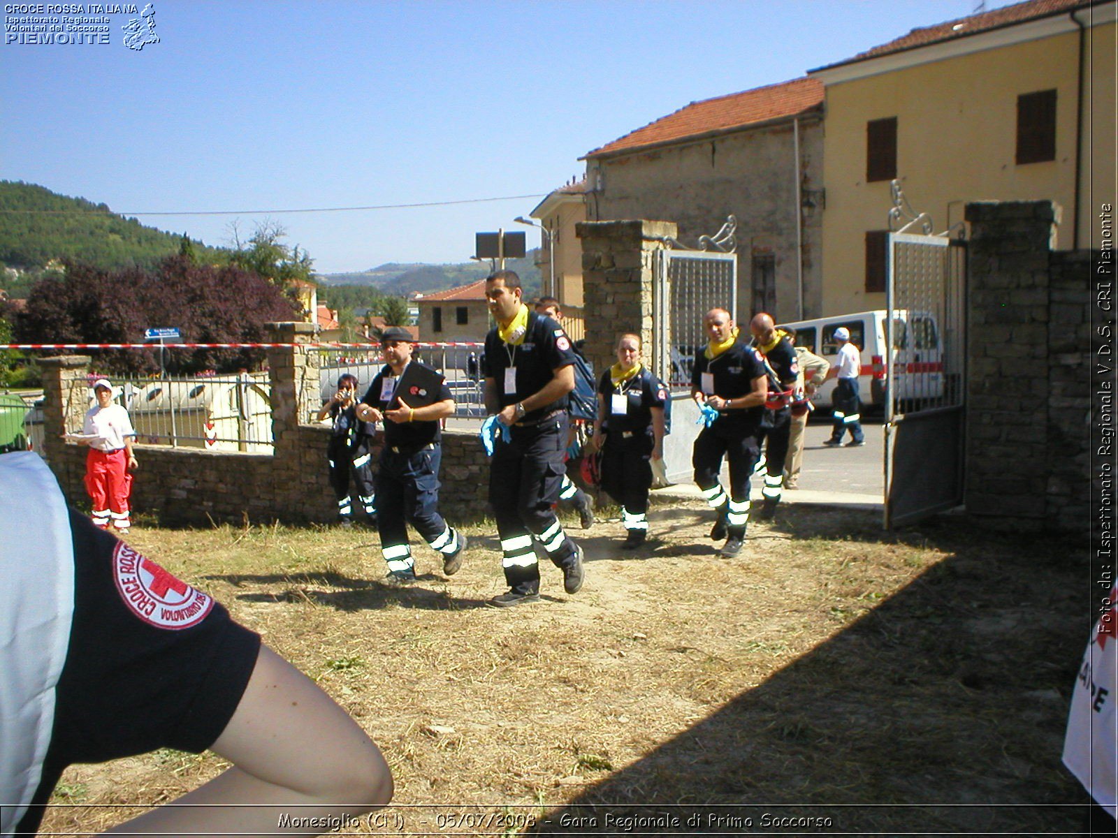 Monesiglio (CN)  - 05/07/2008 - Gara Regionale di Primo Soccorso -  Croce Rossa Italiana - Ispettorato Regionale Volontari del Soccorso Piemonte